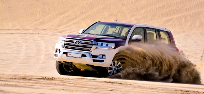 Desert Safari with Discover Qatar in Khor Al Adiad - inland sea